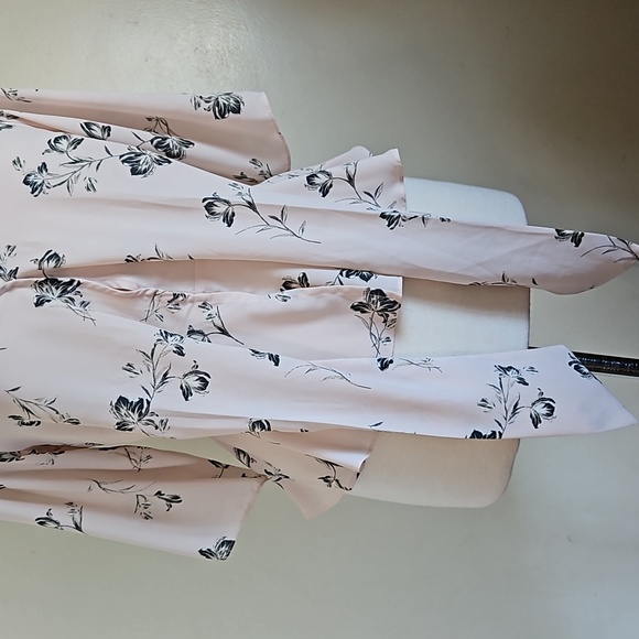 Wayf poplin floral top blouse size xsmall - Picture 9 of 16